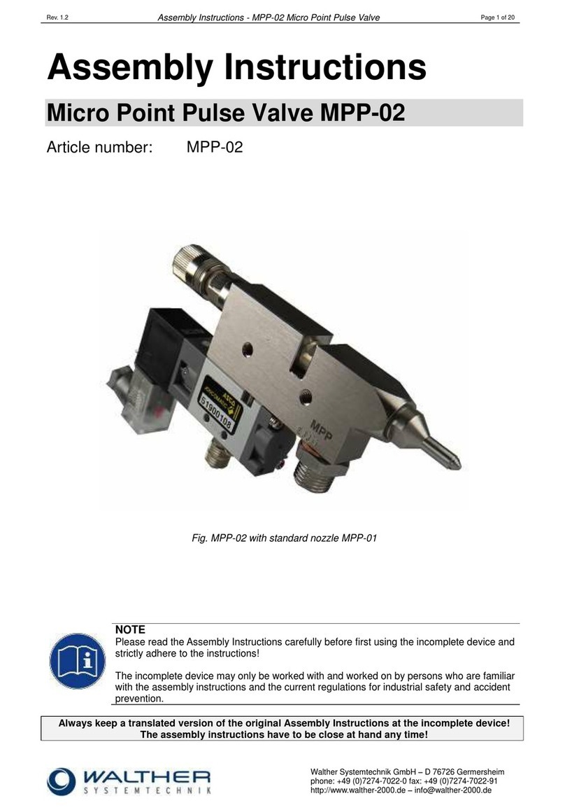 Walther MPP-02 Assembly instructions