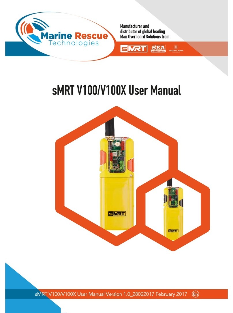 Marine Rescue Technologies sMRT V100 user manual Marine Rescue Technologies sMRT V100 user manual