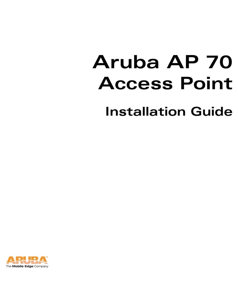 Aruba AP 70 installation guide