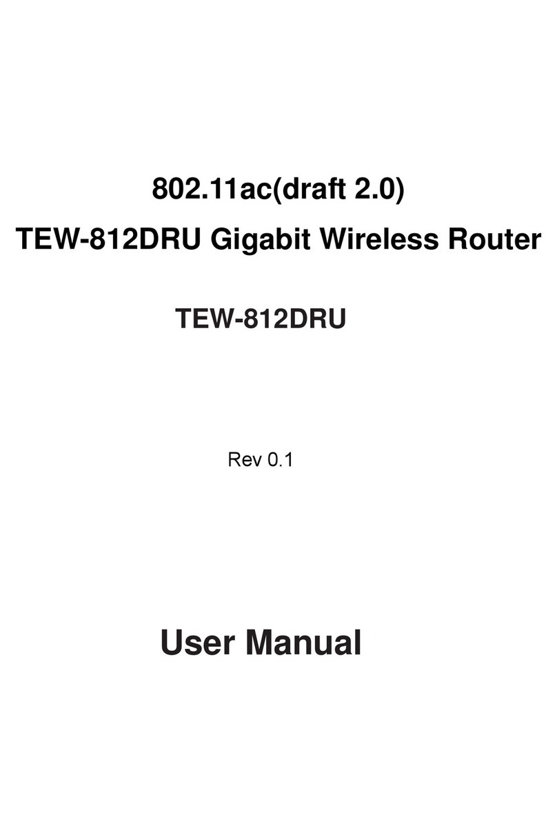 FCCID TEW-812DRU user manual