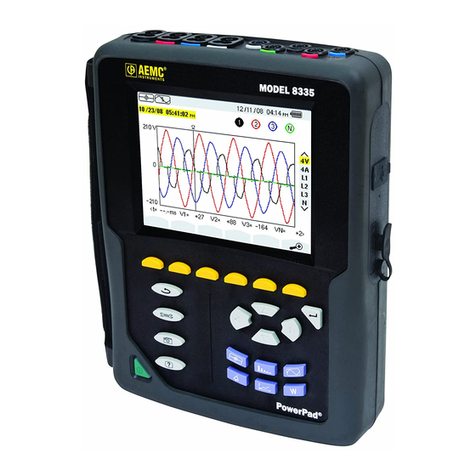AEMC PowerPad 8335 User manual