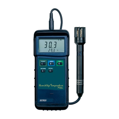 Extech Instruments 407445 instruction manual
