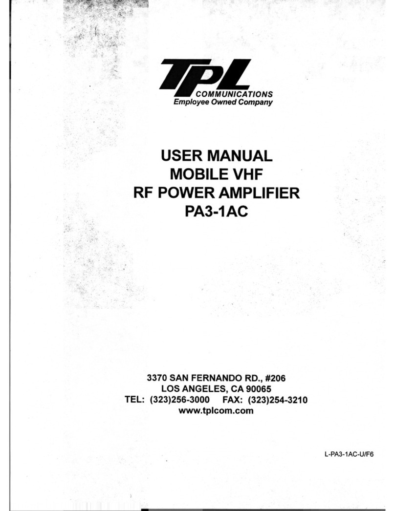 TPL PA3-1AC user manual