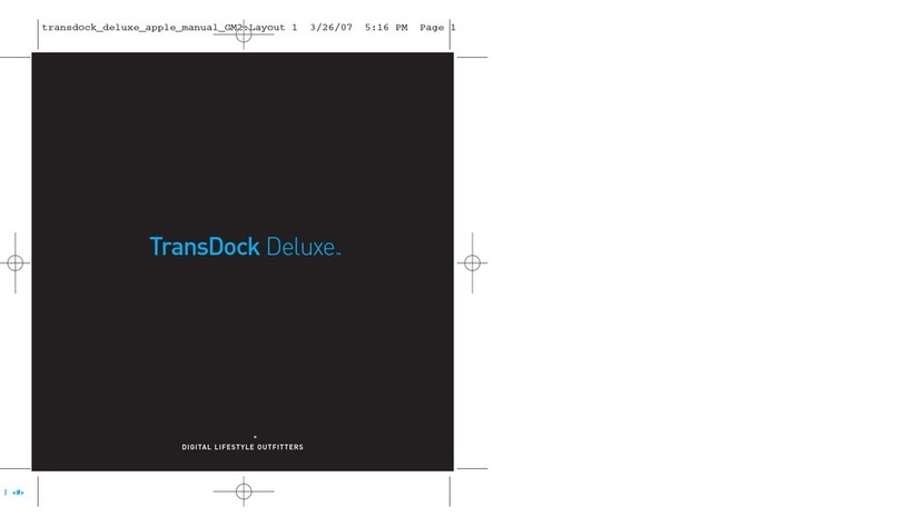 DLO TransDock Deluxe manual