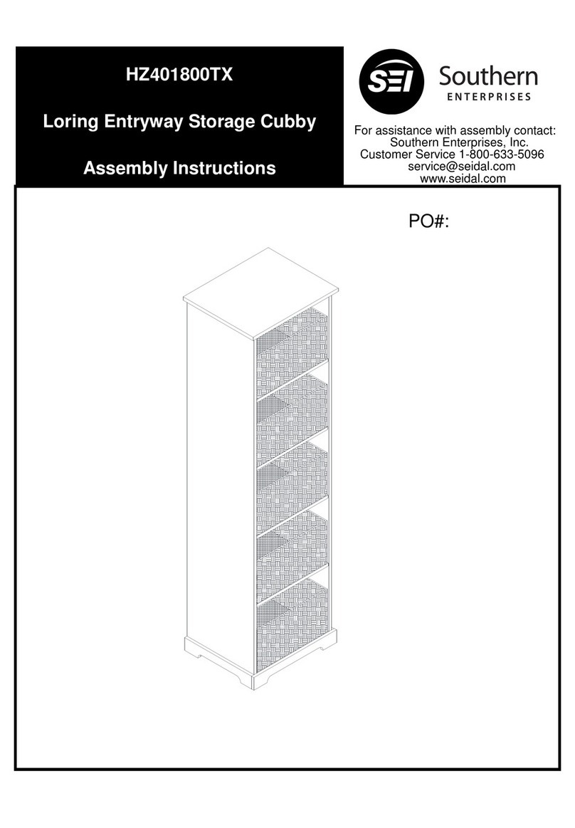 SEI HZ401800TX Assembly instructions