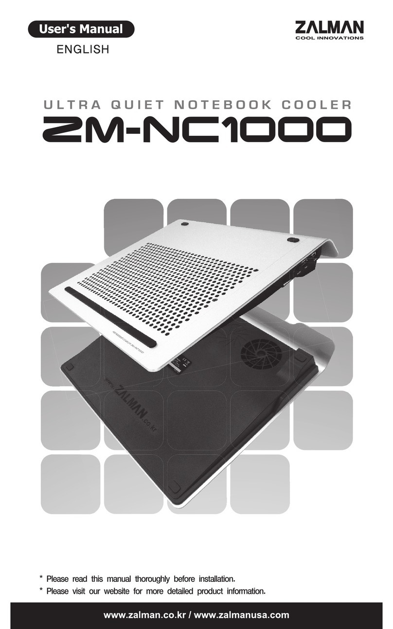 ZALMAN ZM-NC1000 user manual