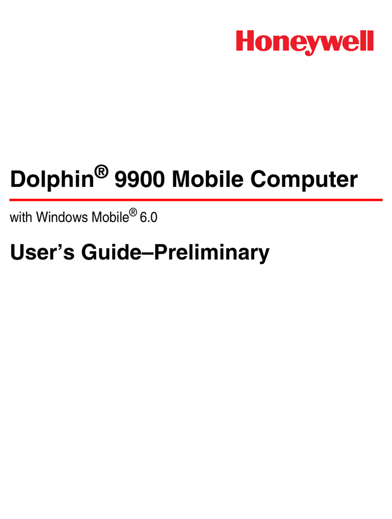 Honeywell Dolphin 9900 User manual