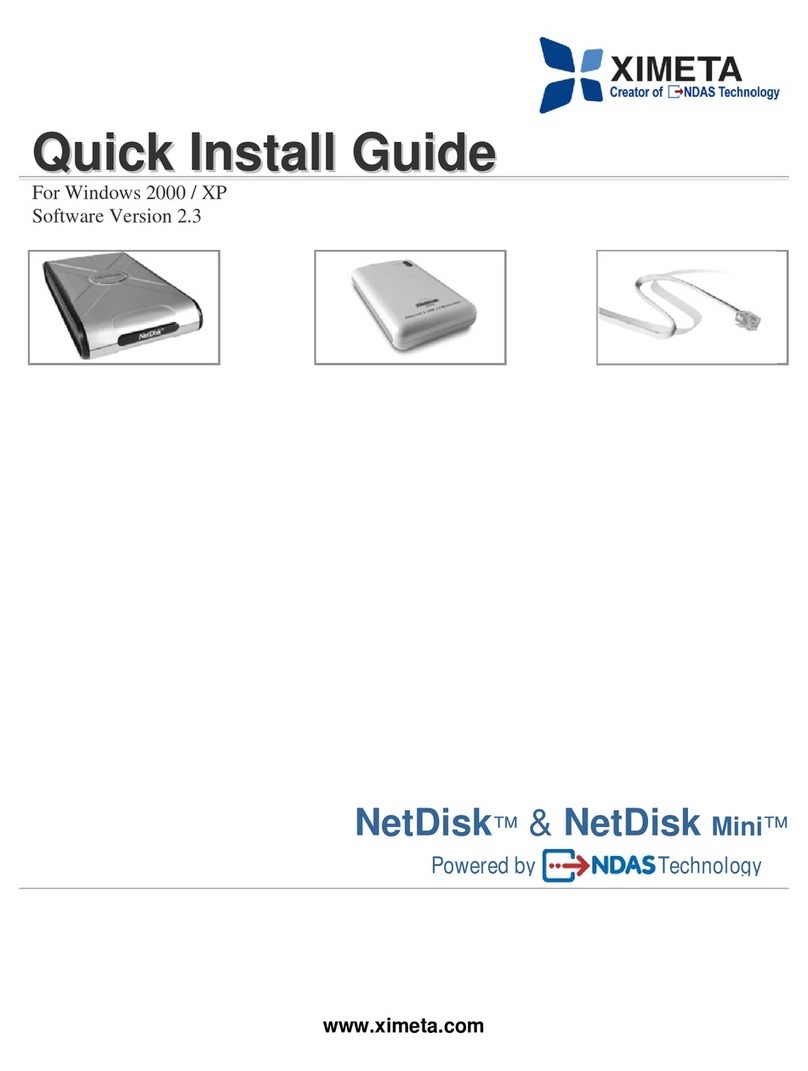 Ximeta NetDisk Wireless Access Point Router User manual