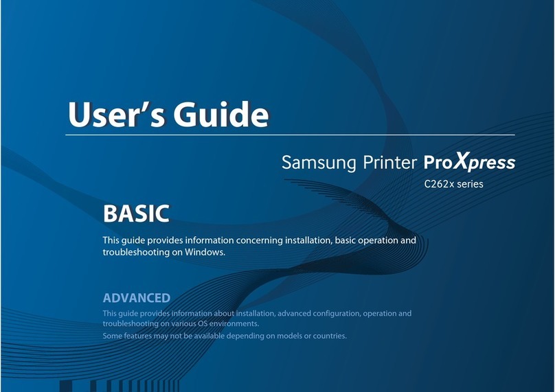 Samsung PROXPRESS C262 series User manual