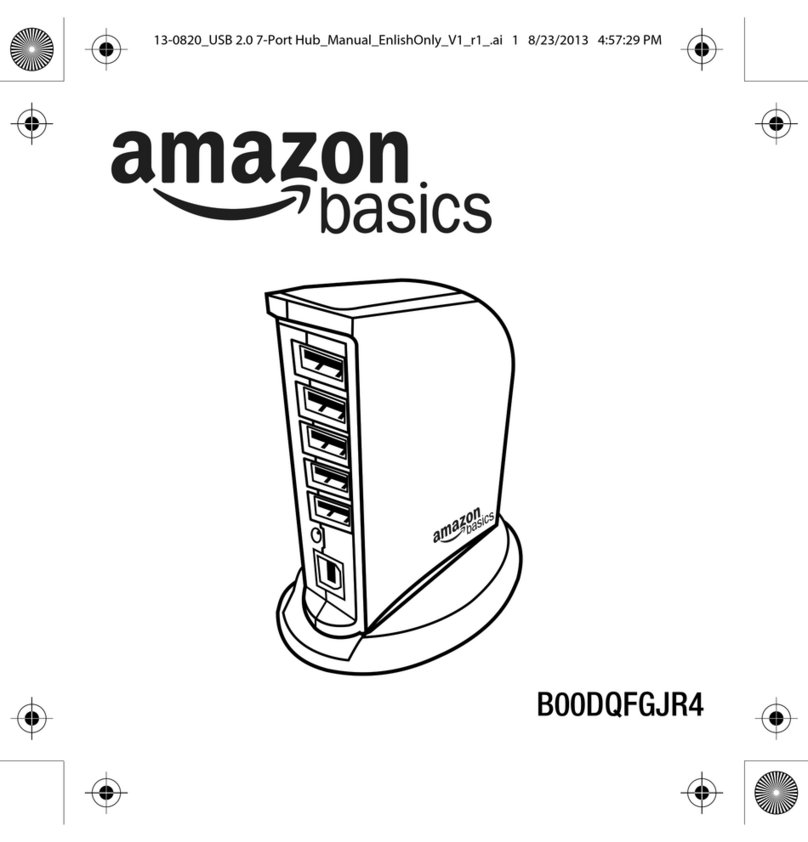 AmazonBasics B00DQFGJR4 instruction manual