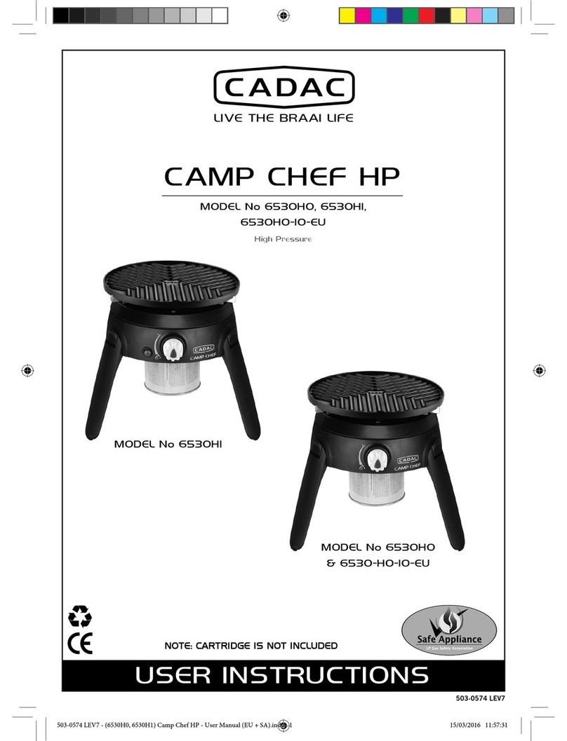 Cadac 6530H0 User instructions