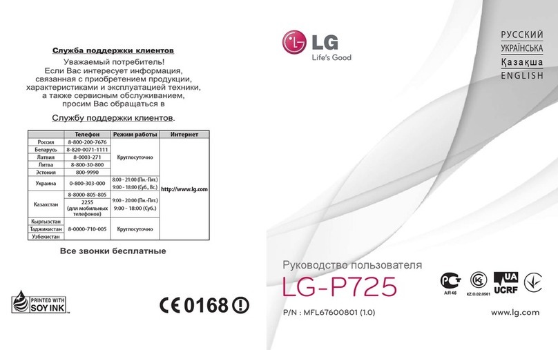 LG LG-P725 User manual