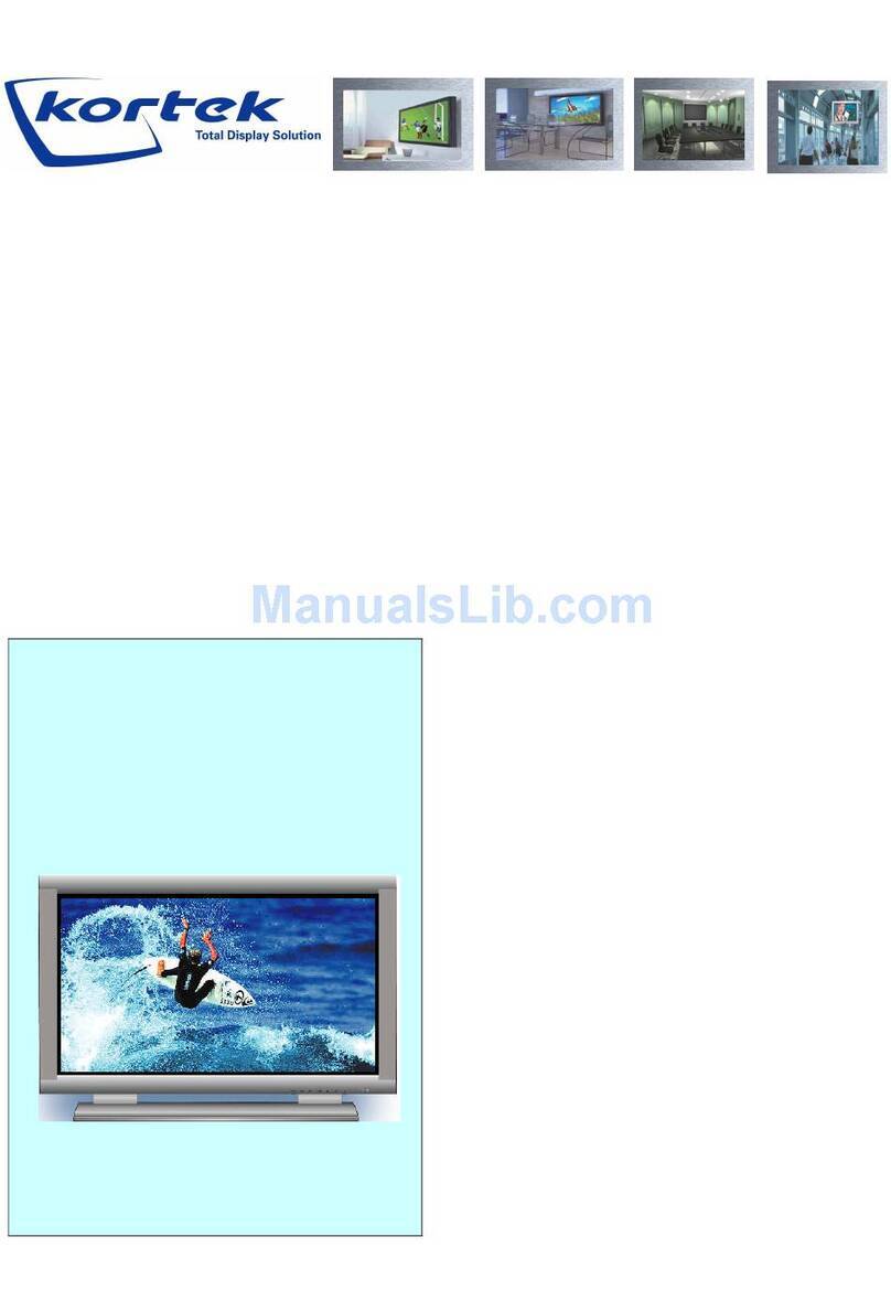 Kortek P42SV User manual