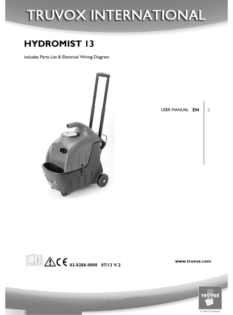 Truvox HYDROMIST 13 User manual