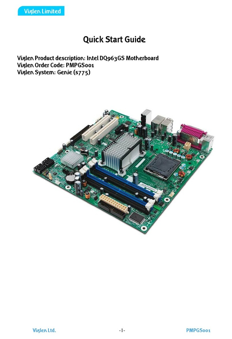 Intel DQ963GS User manual