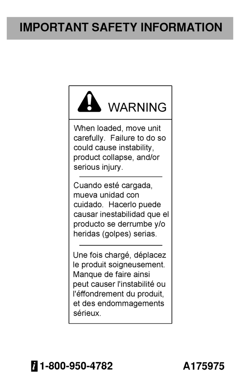 bbf WC25552SU Assembly instruction