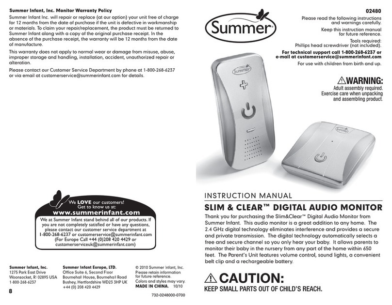 Summer 02480 instruction manual