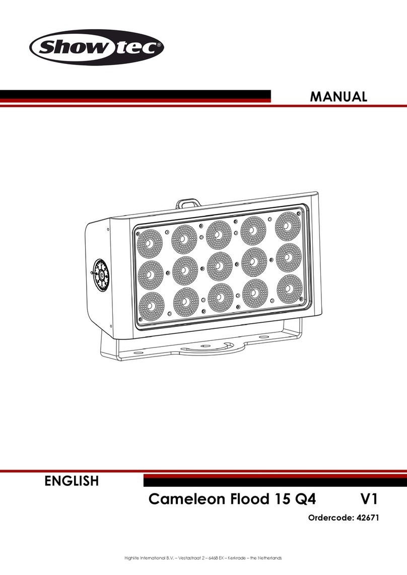 Show Tec Cameleon Flood 15 Q4 User manual