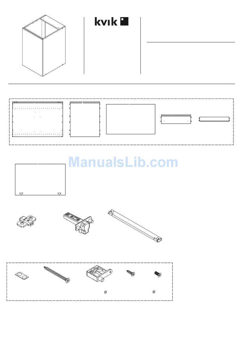 Kvik U805,050 User manual Kvik U805,050 User manual