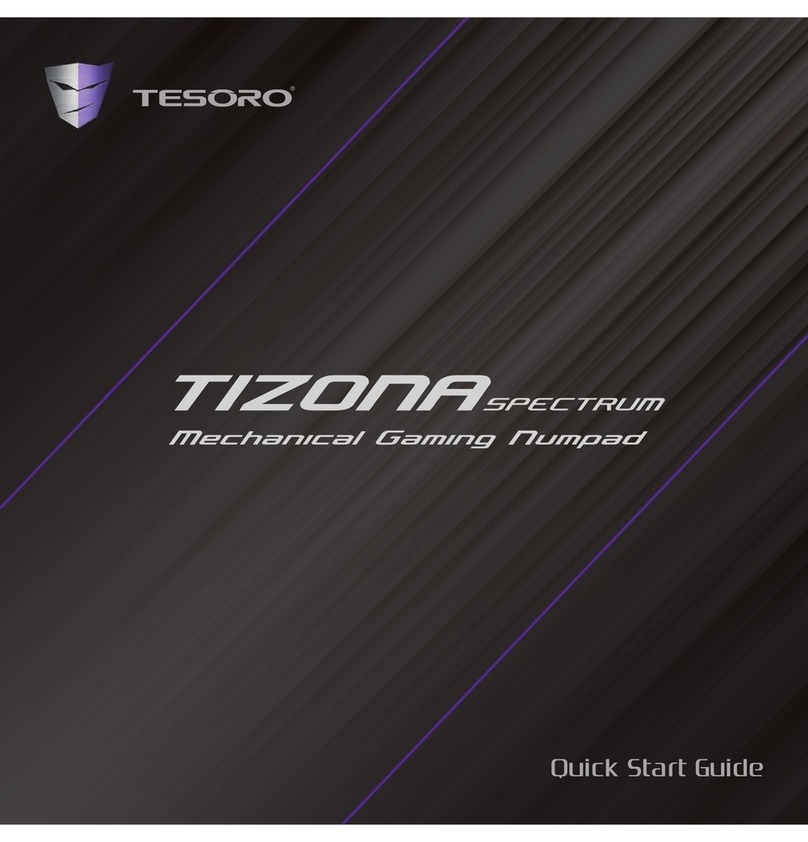 Tesoro Tizona Spectrum quick start guide Tesoro Tizona Spectrum quick start guide