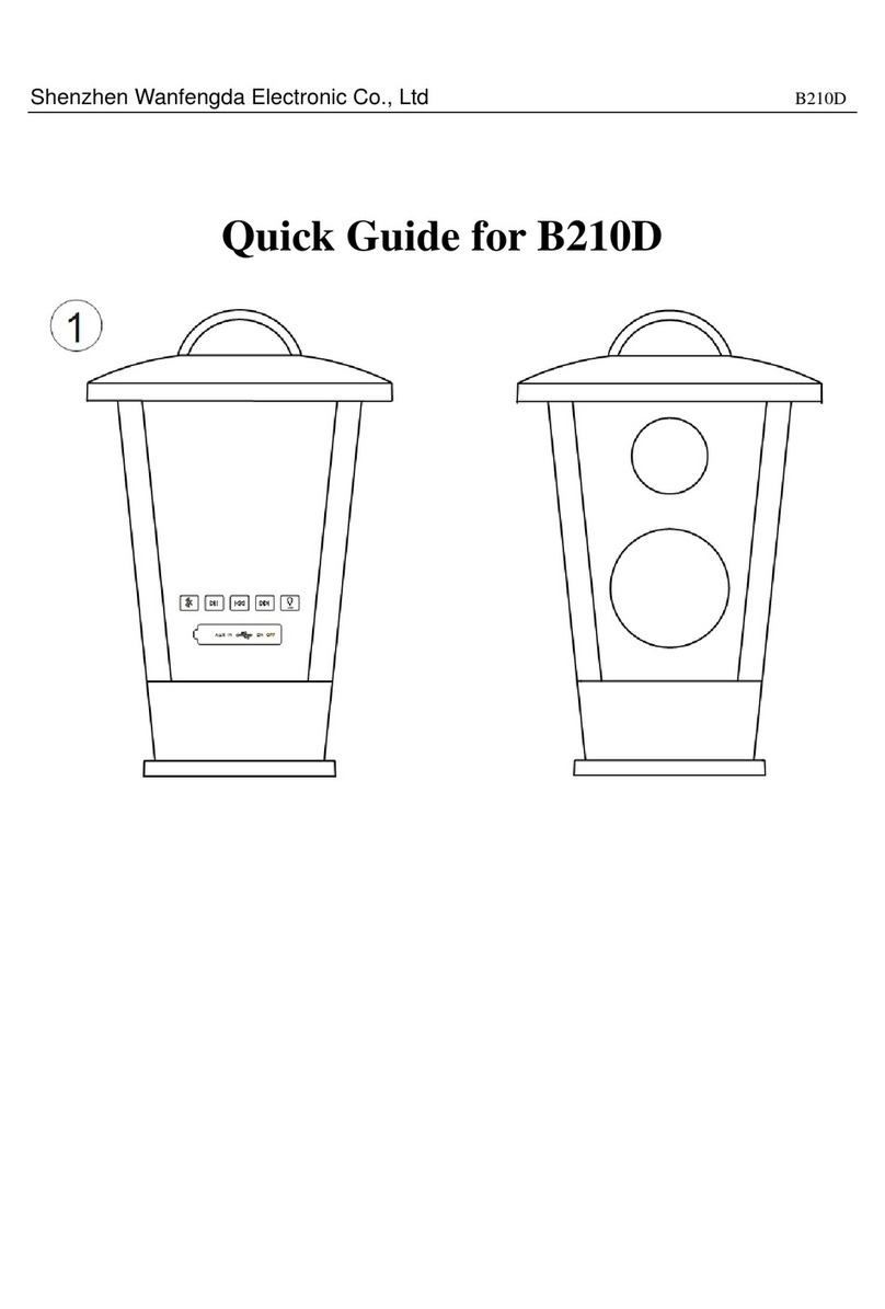 Shenzhen Wanfengda Electronic B210D quick guide