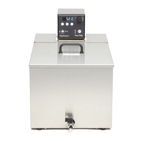 PolyScience SousVide Professional User manual PolyScience SousVide Professional User manual