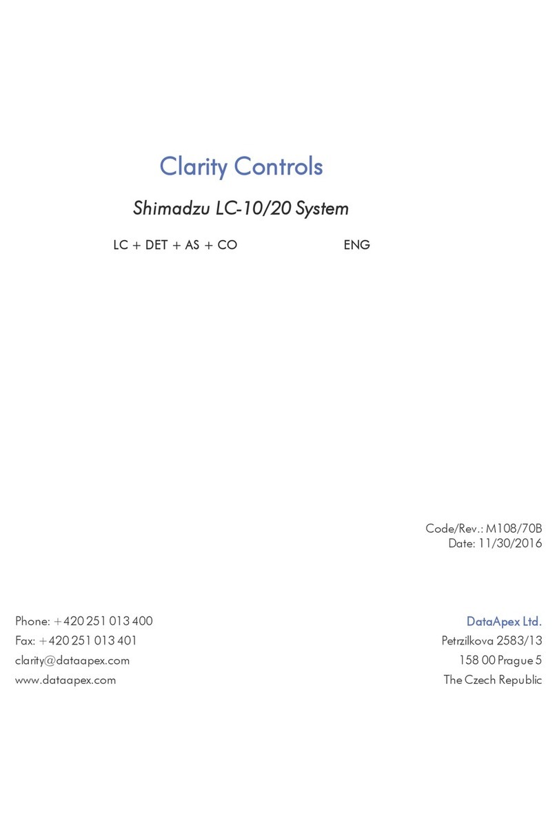 Shimadzu LC-10 user manual