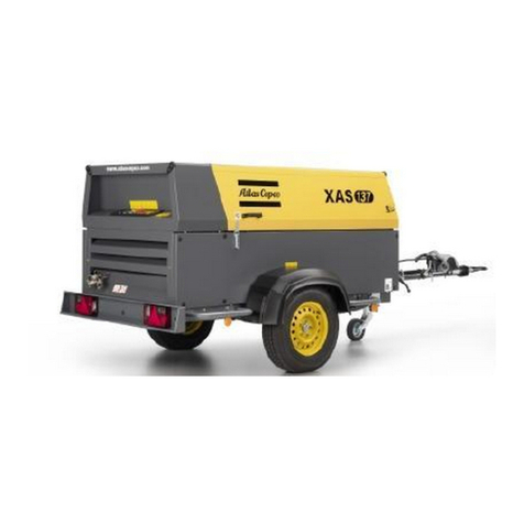 Atlas Copco XA(S) 137 DD User manual Atlas Copco XA(S) 137 DD User manual