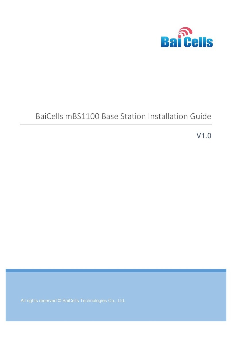 Baicells mBS1100 installation guide