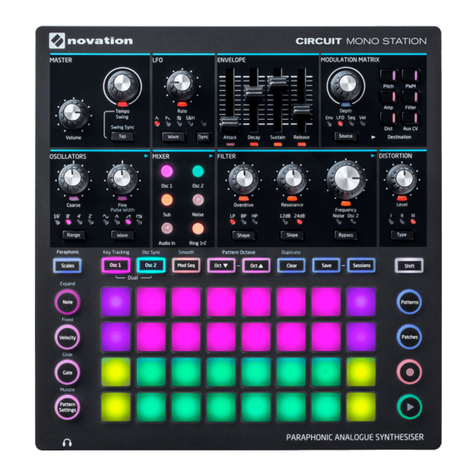 Novation Circuit Mono Station User manual