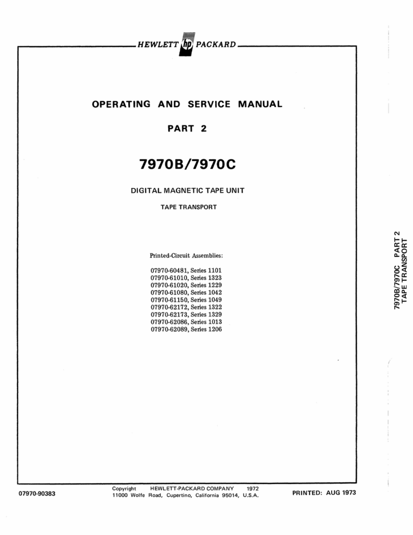 HP 7970B Service manual