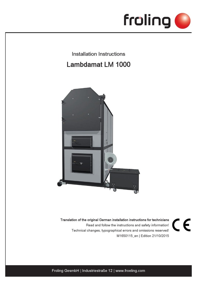 Froling Lambdamat LM 1000 installation instructions