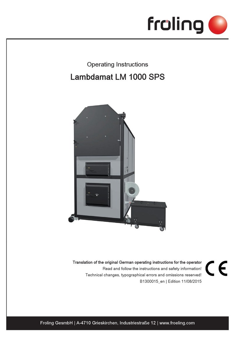Froling Lambdamat LM 1000 SPS operating instructions