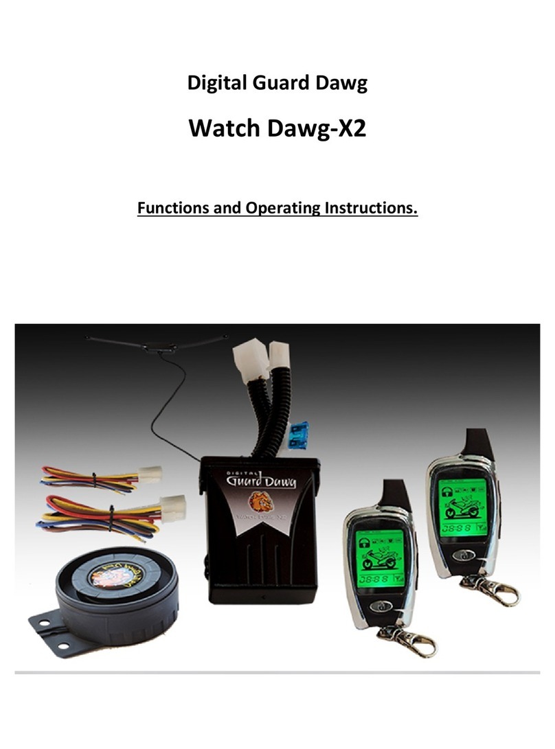 Digital Guard Dawg Watch Dawg-X2 Functions and operating instructions