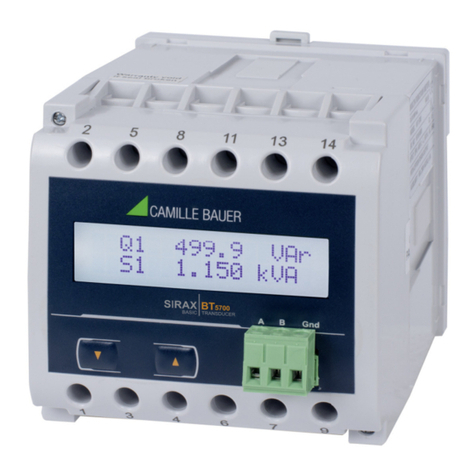 Camille Bauer SIRAX BT5700 manual