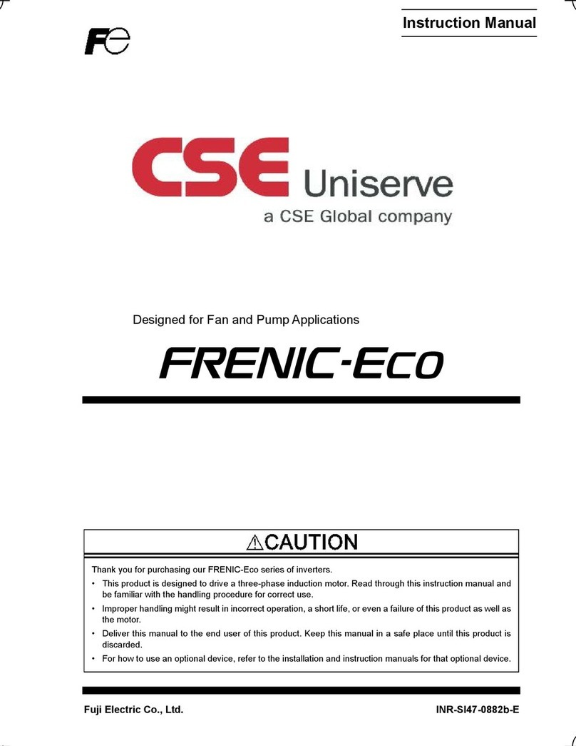 CSE Universe FRN0.75F1?-2J instruction manual