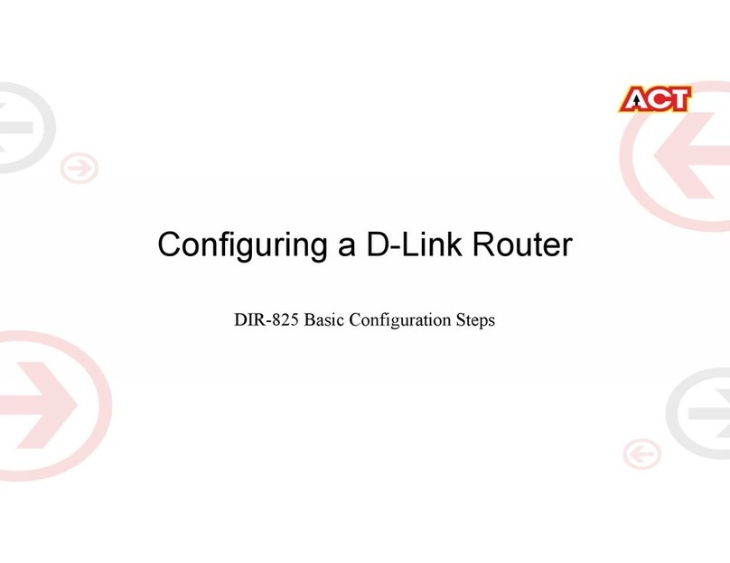 D-Link SharePort DIR-825 User manual