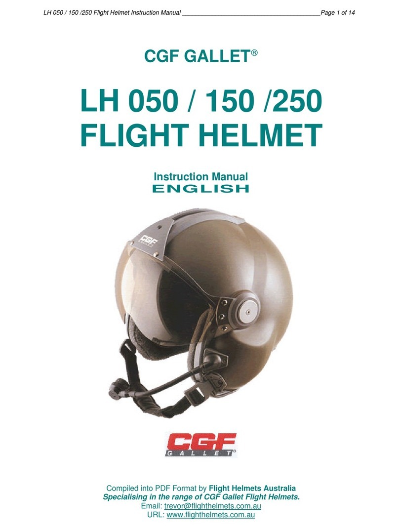 CGF Gallet LH 050 instruction manual