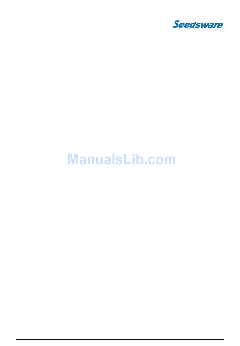 Seedsware TMG-310-DC00-01 User manual
