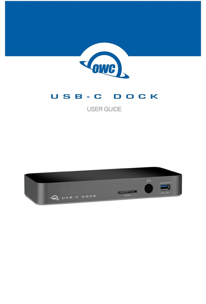 OWC USB-C Dock user guide