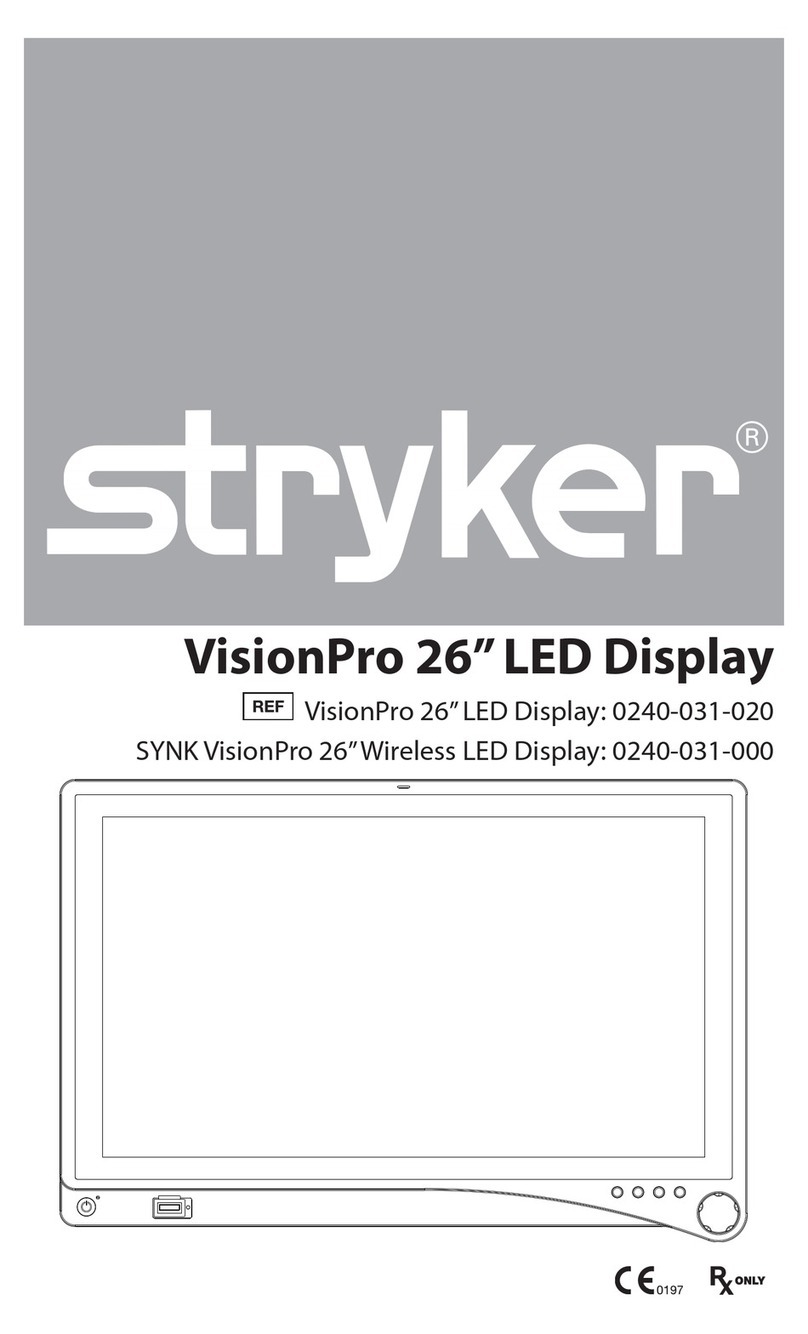 Stryker 0240-031-000 User manual