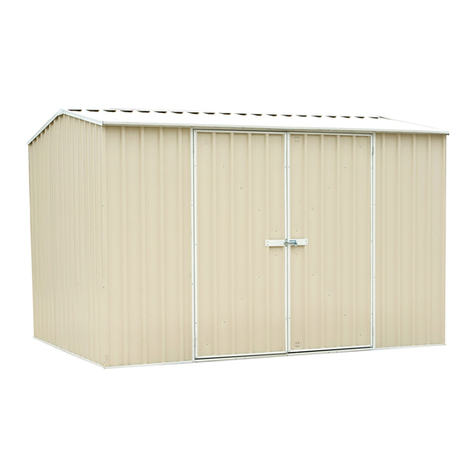 ABSCO SHEDS J30232G Assembly instructions