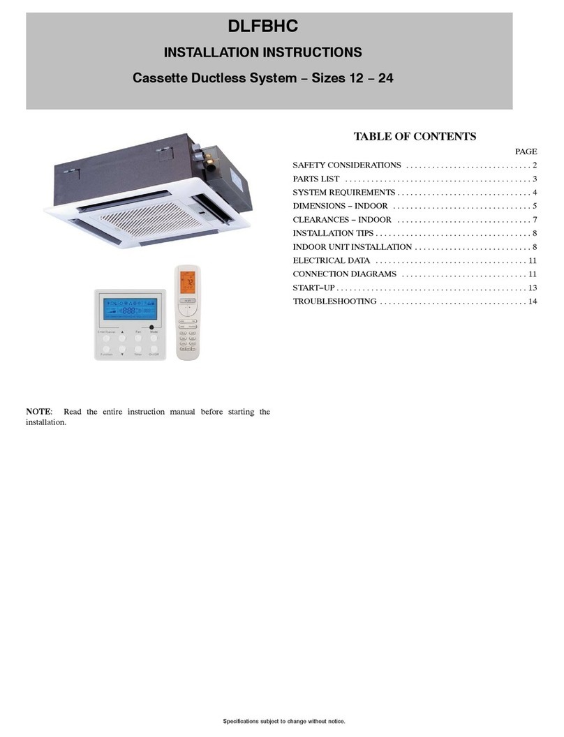 HEIL DLFBHC12K1A User manual