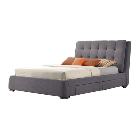 Birlea MAYFAIR 5' BED User manual
