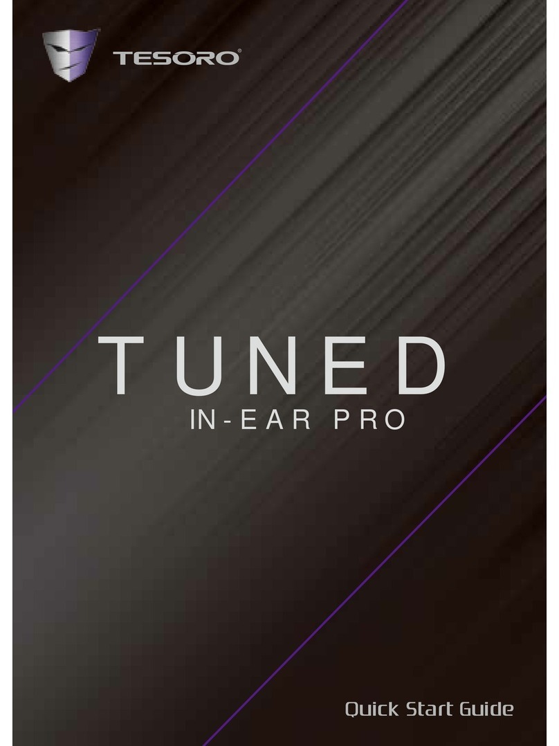 Tesoro TUNED quick start guide