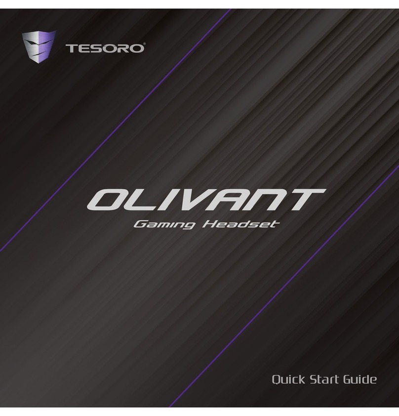 Tesoro Olivant quick start guide