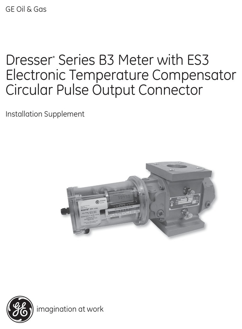 GE Dresser Series B3 Owner's manual