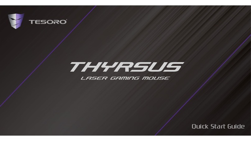 Tesoro Thyrsus quick start guide