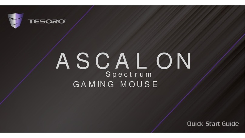 Tesoro Ascalon Spectrum User manual