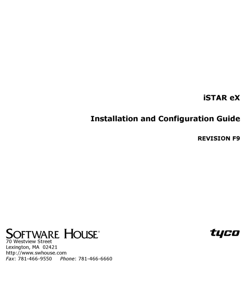 Tyco iSTAR eX Operator's manual
